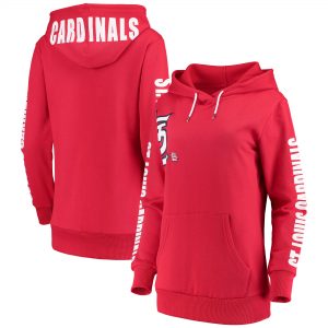 St. Louis Cardinals Women’s Red 12th Inning Pullover Hoodie
