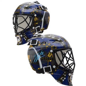 Jordan Binnington St. Louis Blues Autographed Mini Goalie Mask