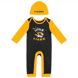 Missouri Tigers Colosseum Newborn & Infant Bodysuit and Beanie Set