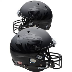 Missouri Tiger Schutt Black Out Replica Football Helmet