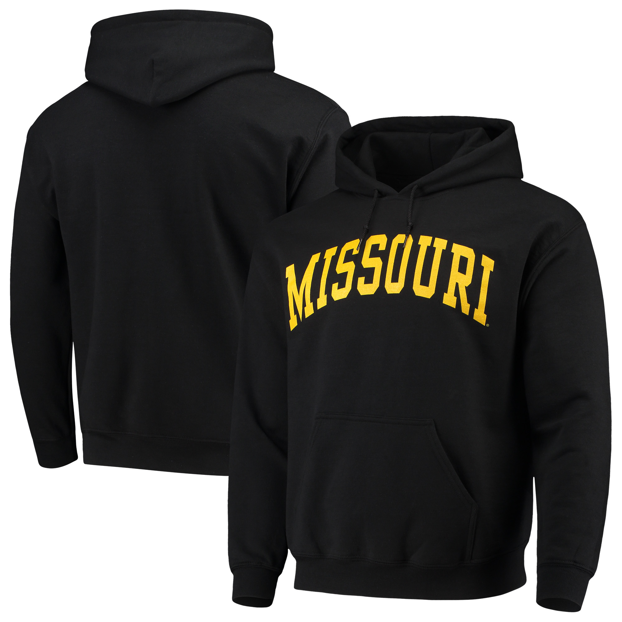 Missouri Tigers Basic Arch Logo Pullover Hoodie – Black – St. Louis ...