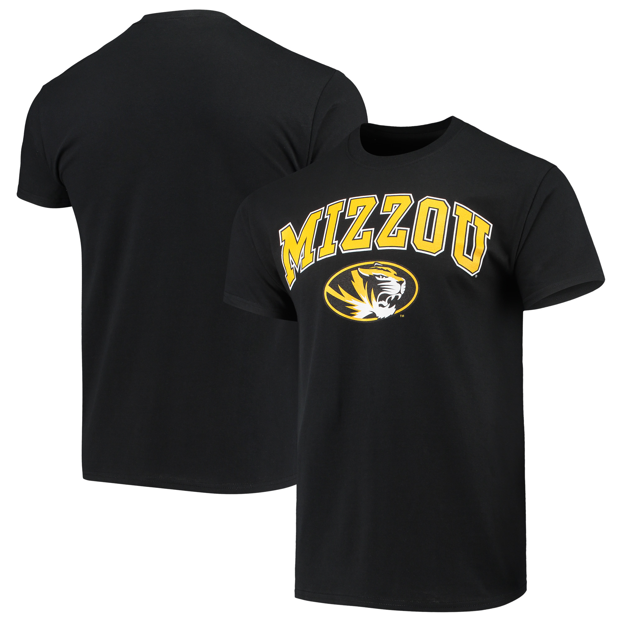 Missouri Tigers Wordmark & Logo Campus T-Shirt – St. Louis Team Gear