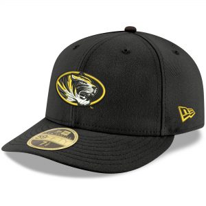 Missouri Tigers New Era Basic Low Profile 59FIFTY Fitted Hat – Black