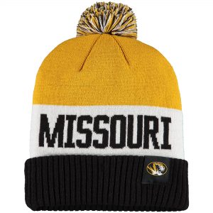 Missouri Tigers Nike Team Name Cuffed Knit Hat with Pom