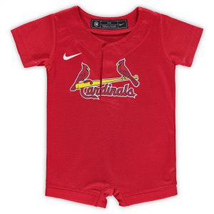 Nike St. Louis Cardinals Newborn & Infant Red Official Jersey Romper