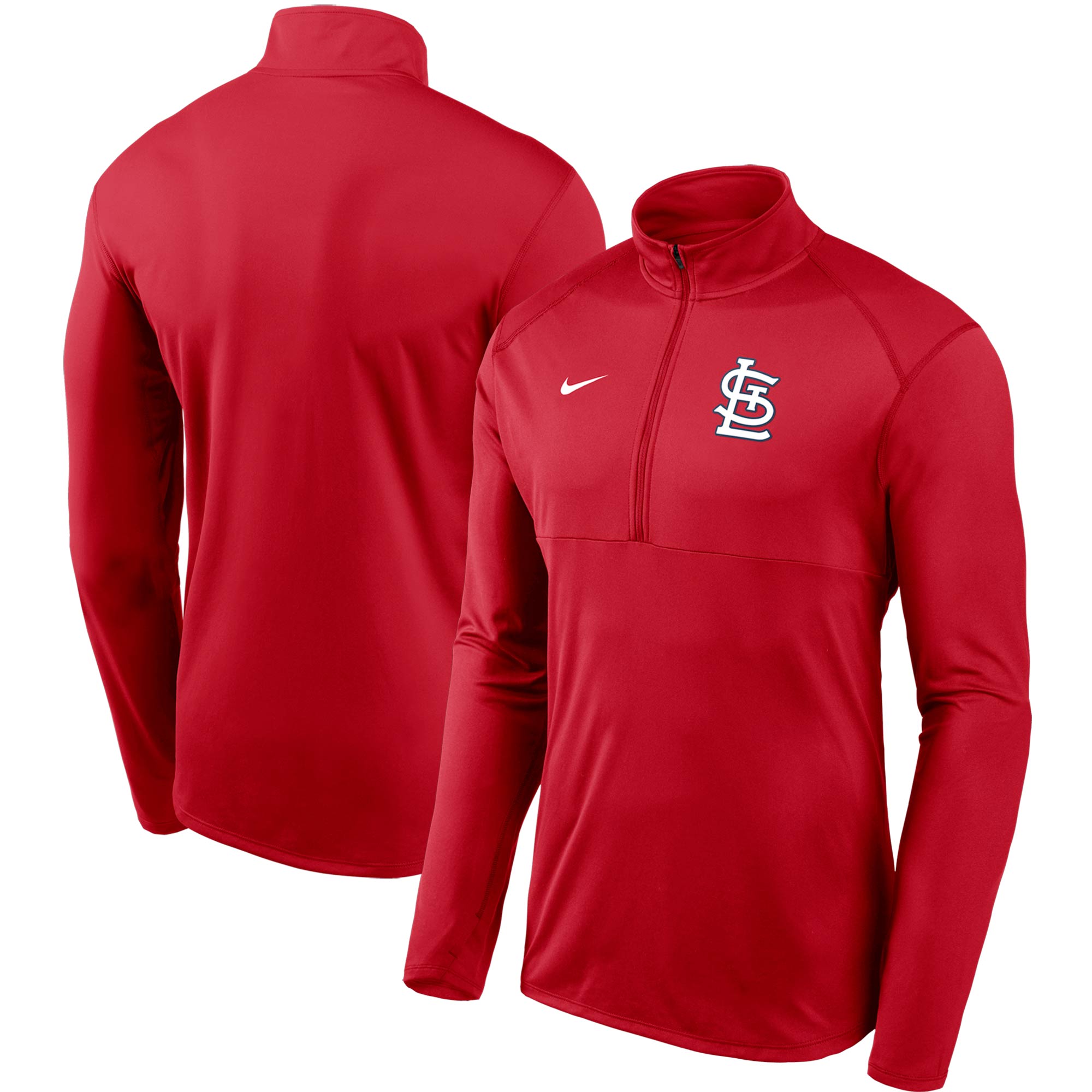 Nike St. Louis Cardinals Element Performance Half-Zip Pullover 
