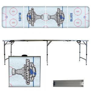 St. Louis Blues 2019 Stanley Cup Champions Ring Tailgate Table Hockey Game