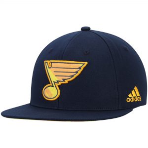St. Louis Blues adidas Neon Brush Snapback Adjustable Hat