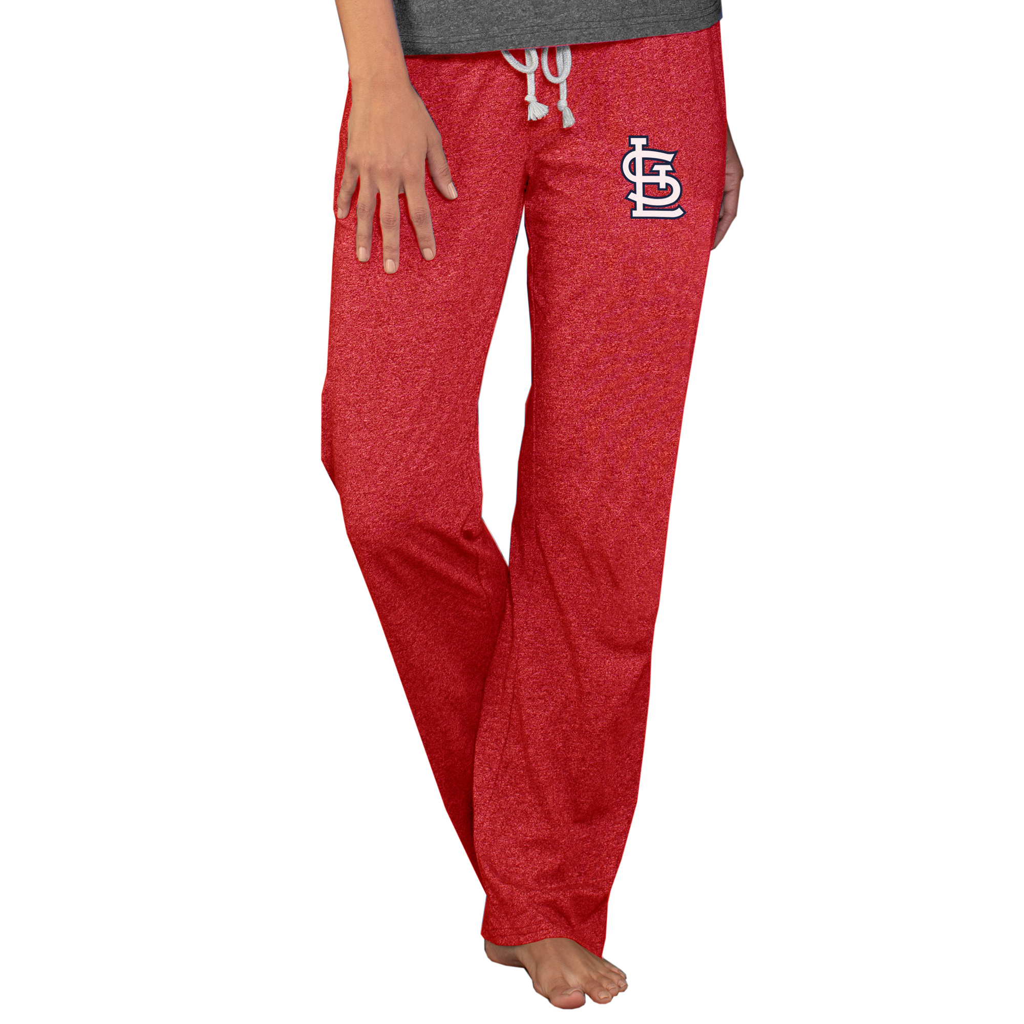 Women's Concepts Sport Charcoal St. Louis Cardinals Resurgence Waffle Knit Shorts Size: Small