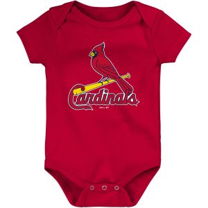 St. Louis Cardinals Newborn & Infant Red Primary Logo Bodysuit