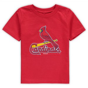 St. Louis Cardinals Toddler Red Primary Team Logo T-Shirt