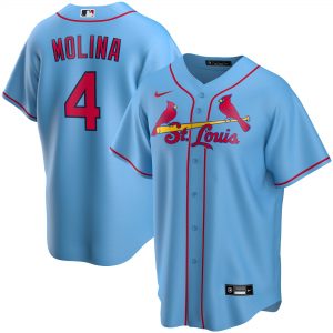 Yadier Molina St. Louis Cardinals Nike Alternate 2020 Replica Player Jersey